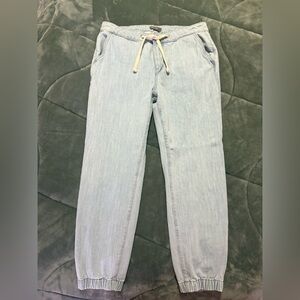 DL1961 Light Blue Drawstring Gwen Jogger